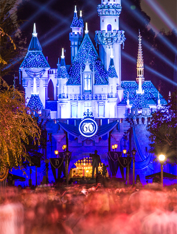 Magic Castle in Disneyland 
